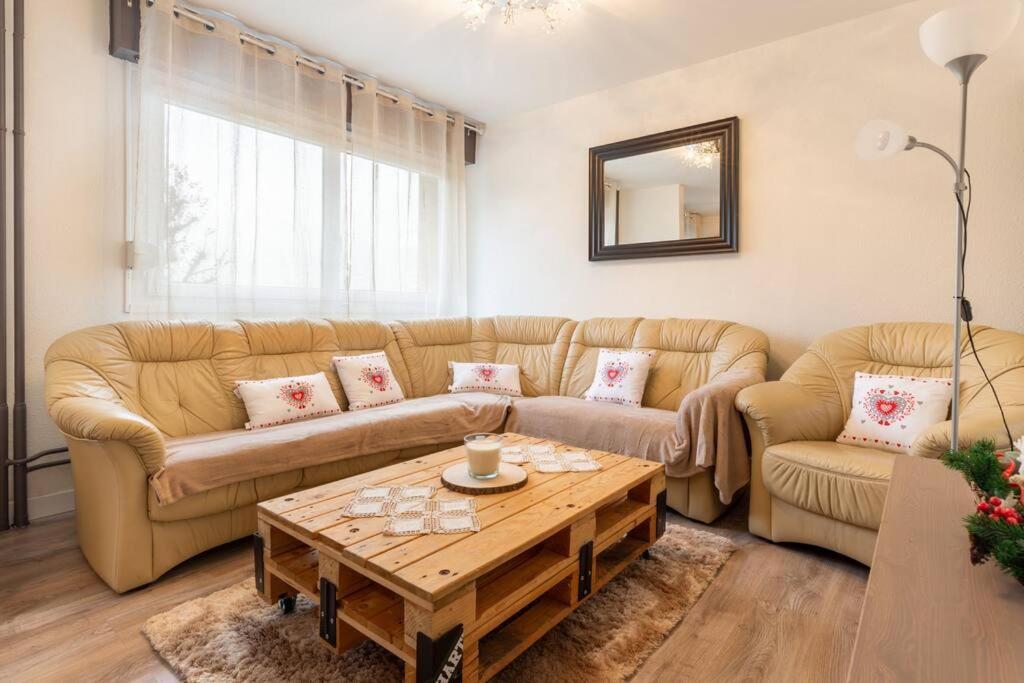 Illzach Superbe Appartement Spacieux Avec Parking Gratuit מראה חיצוני תמונה